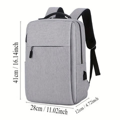 Deep Storage Laptop Backpack [Water Resistant] Travel Laptop Backpack College School Computer Bookbag Fits 16 Inch Laptop
