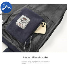 Winter Warm Fleece Jacket Men Climbing Double Thickened Pocket Jacket Outdoor High Collar Windproof Ski Sweatshirt Coat Man Snow