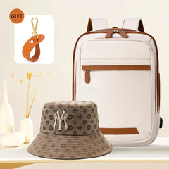 High-Quality USB Rechargeable Backpack Men's Waterproof Bag Large Laptop Backpack Unisex School Bag Youth Backpack