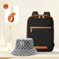 High-Quality USB Rechargeable Backpack Men's Waterproof Bag Large Laptop Backpack Unisex School Bag Youth Backpack