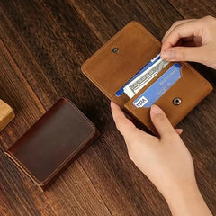 Genuine Leather Wallets Coin Purses Cowhide Purse Headphone Holder Portable Data Cable Headphone Storage Bag Case Card Holder