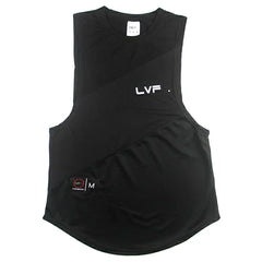 Men's Brand Gym Clothing Bodybuilding Singlets Sports Tank Top Man Fitness Shirt Muscle Guys Sleeveless Vest Casual Cotton Top